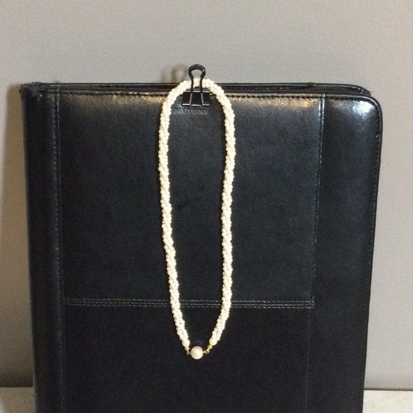 Dual look twisted Pearl necklace - Picture 2 of 6